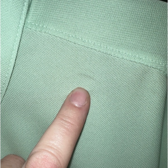 VRST πshirt Mens size XL button down longβsleeve Mint Heather NWT Stretch light - Picture 4 of 5